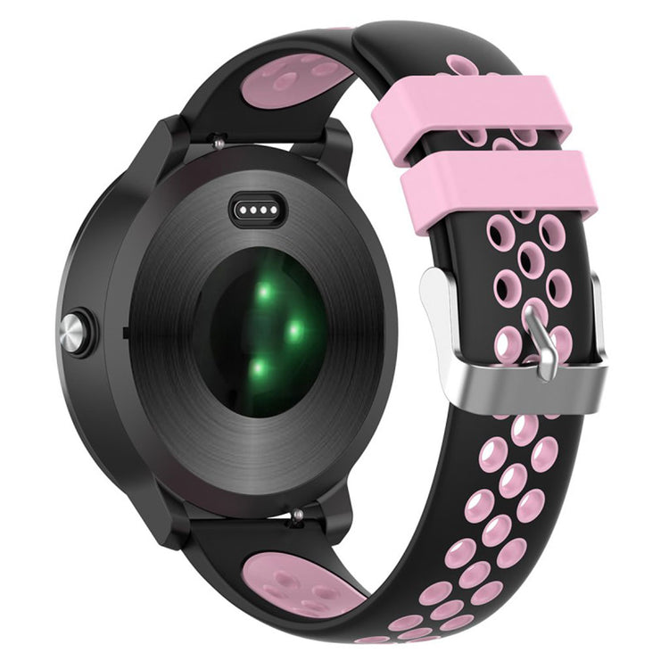 Meget smuk Garmin Vivoactive 3 Silikone Rem - Pink#serie_7