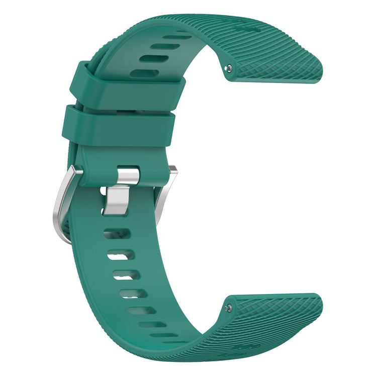 Vildt Skøn Silikone Universal Rem passer til Garmin Smartwatch - Grøn#serie_11
