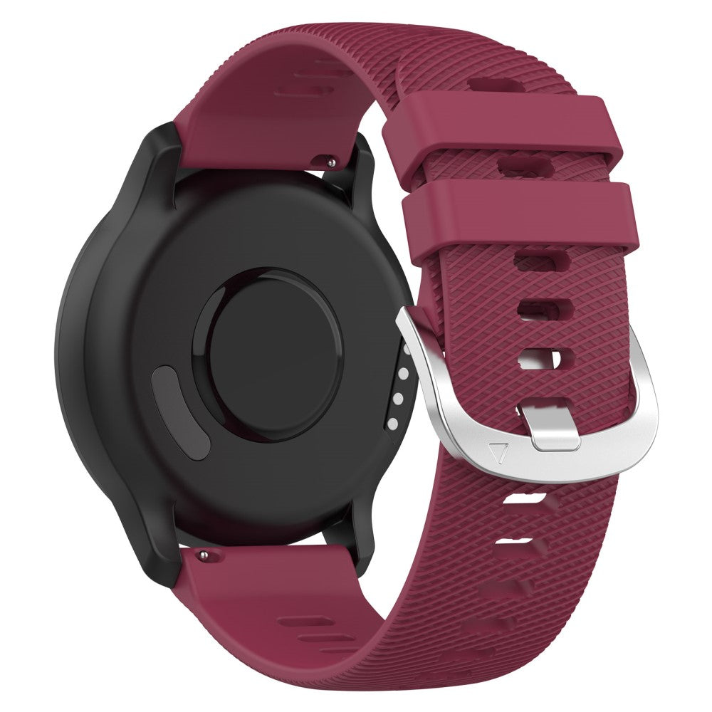 Vildt Skøn Silikone Universal Rem passer til Garmin Smartwatch - Rød#serie_6