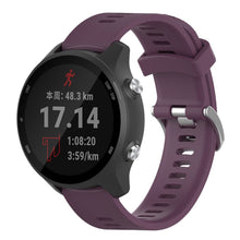 Rigtigt sejt Garmin Forerunner 245 Silikone Rem - Lilla#serie_10