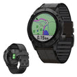 Flot Kunstlæder Og Silikone Universal Rem passer til Garmin Smartwatch