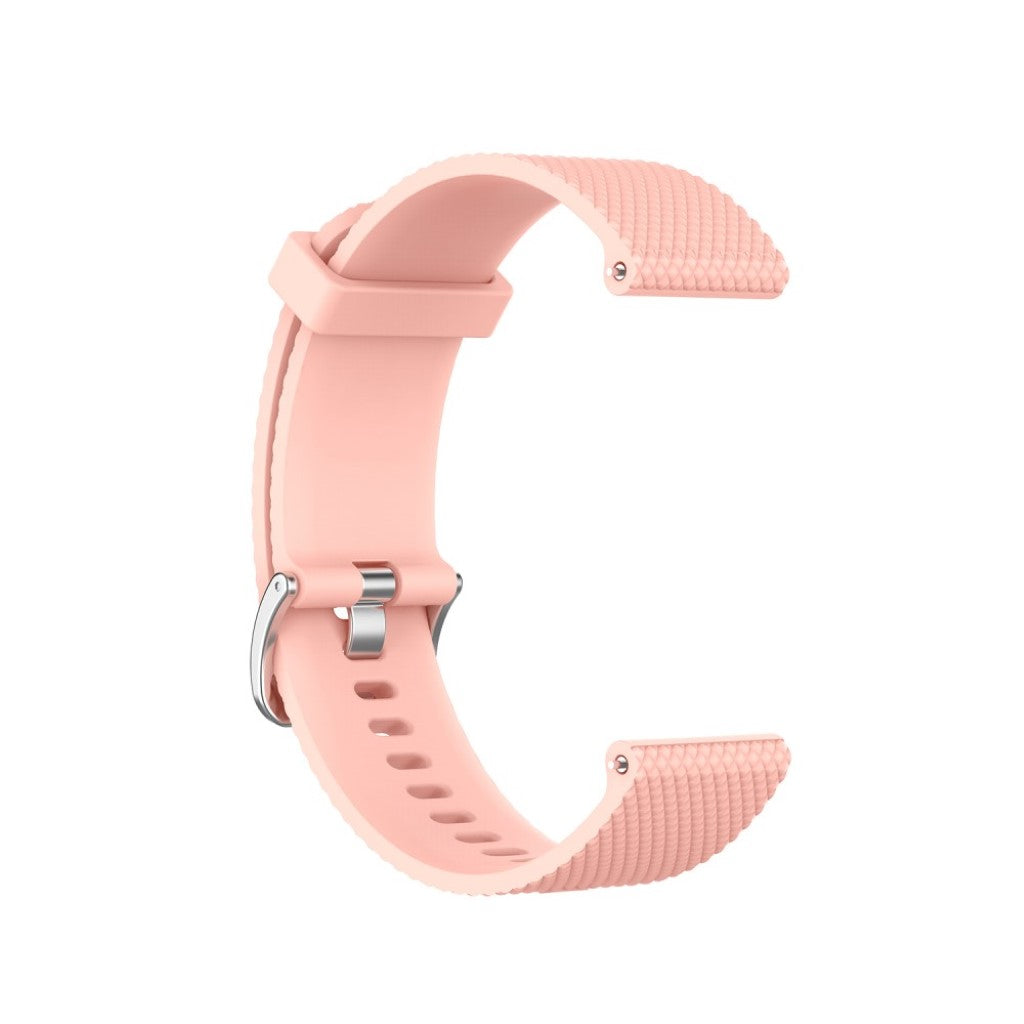Meget cool Garmin Vivoactive 4 Silikone Rem - Pink#serie_5