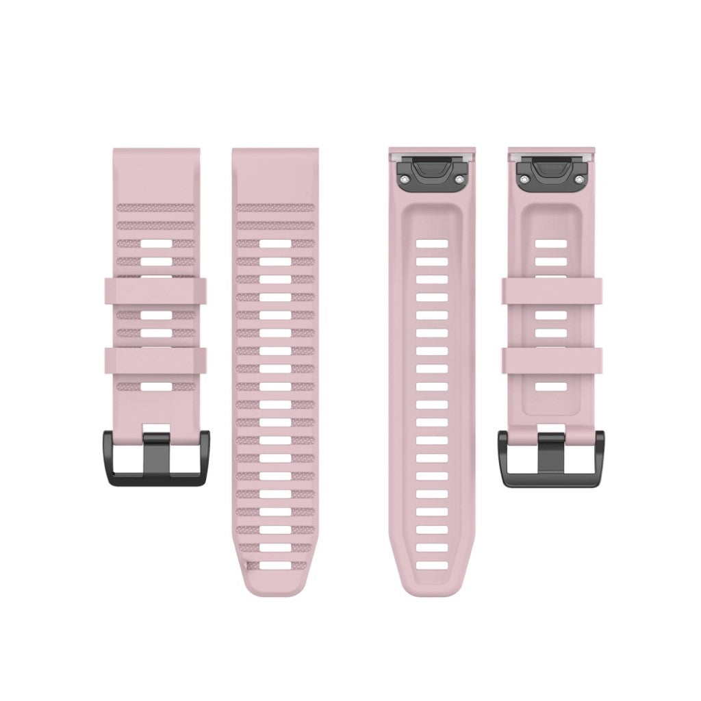 Helt vildt cool Garmin Fenix 6X Silikone Rem - Pink#serie_9