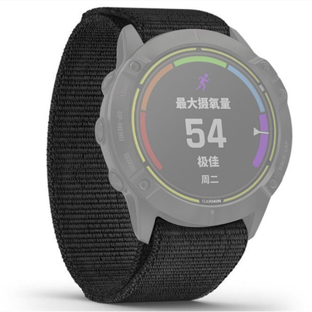 Yndigt Universal Garmin Nylon Rem - Sort#serie_2