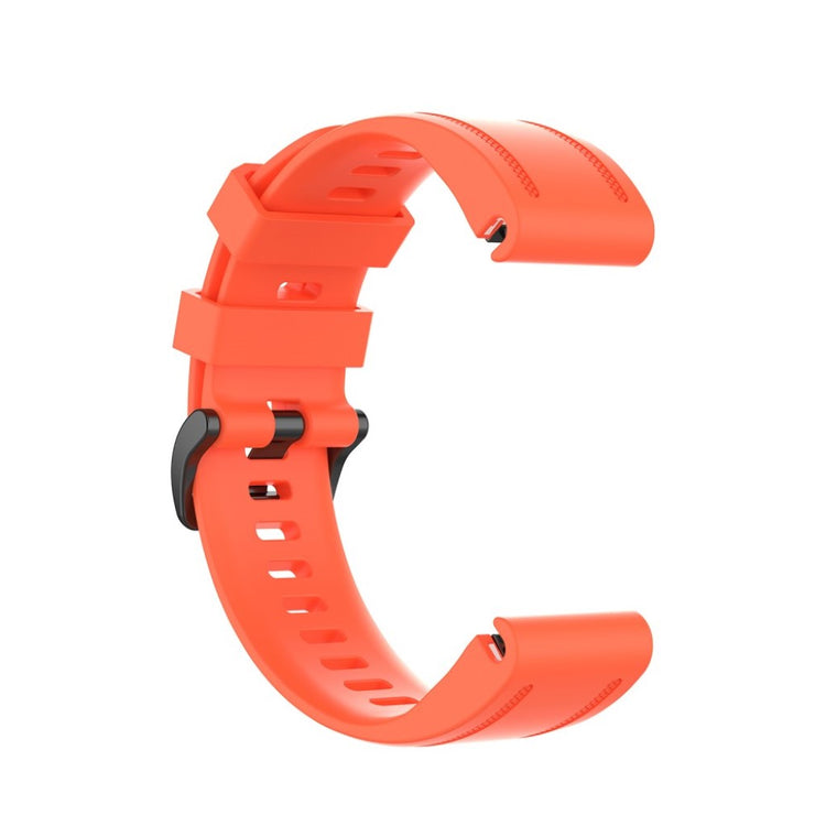 Rigtigt sejt Garmin Fenix 6S Silikone Rem - Orange#serie_12
