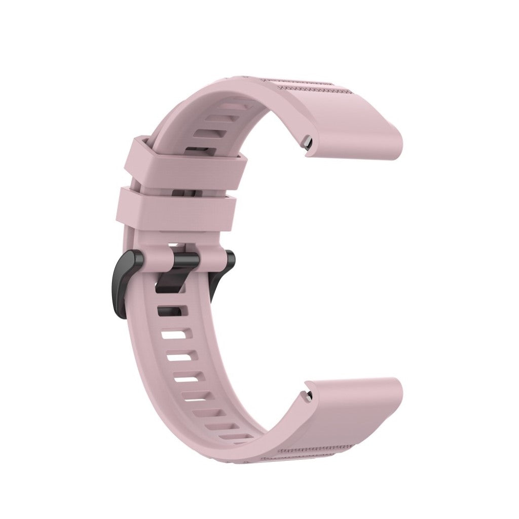 Mega kønt Garmin Fenix 6 Silikone Rem - Pink#serie_9