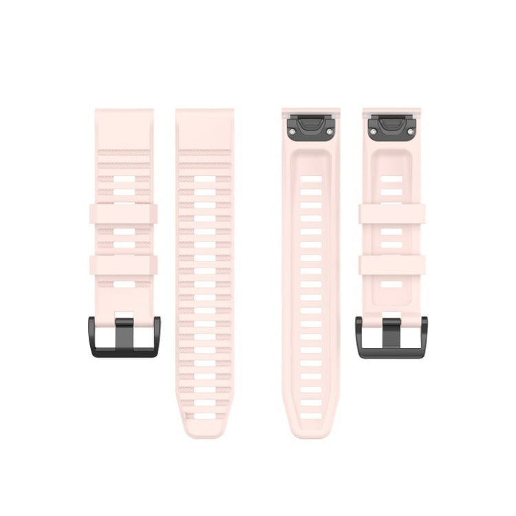 Meget fed Garmin Fenix 6 Silikone Rem - Pink#serie_4