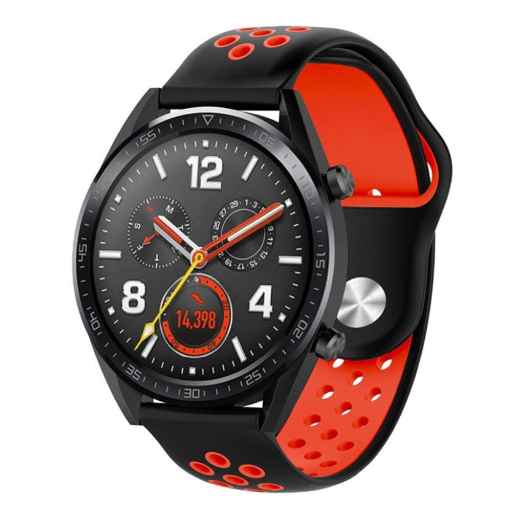 Vildt fantastisk Garmin Venu Silikone Rem - Sort#serie_6