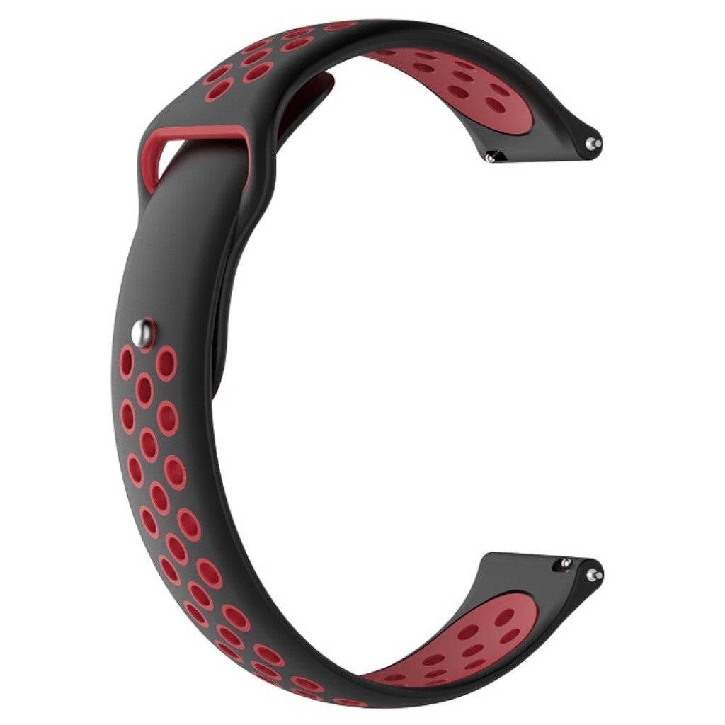 Vildt fantastisk Garmin Venu Silikone Rem - Sort#serie_6