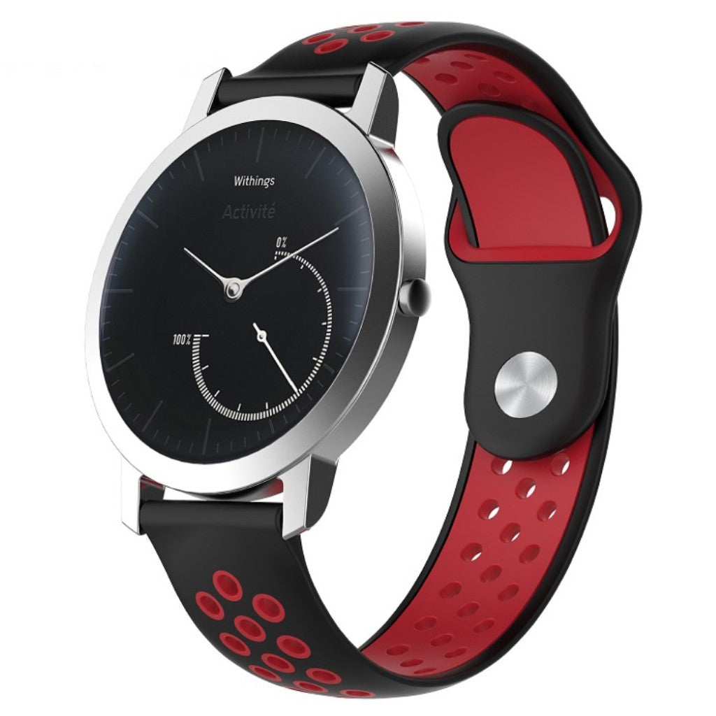 Vildt fantastisk Garmin Venu Silikone Rem - Sort#serie_6