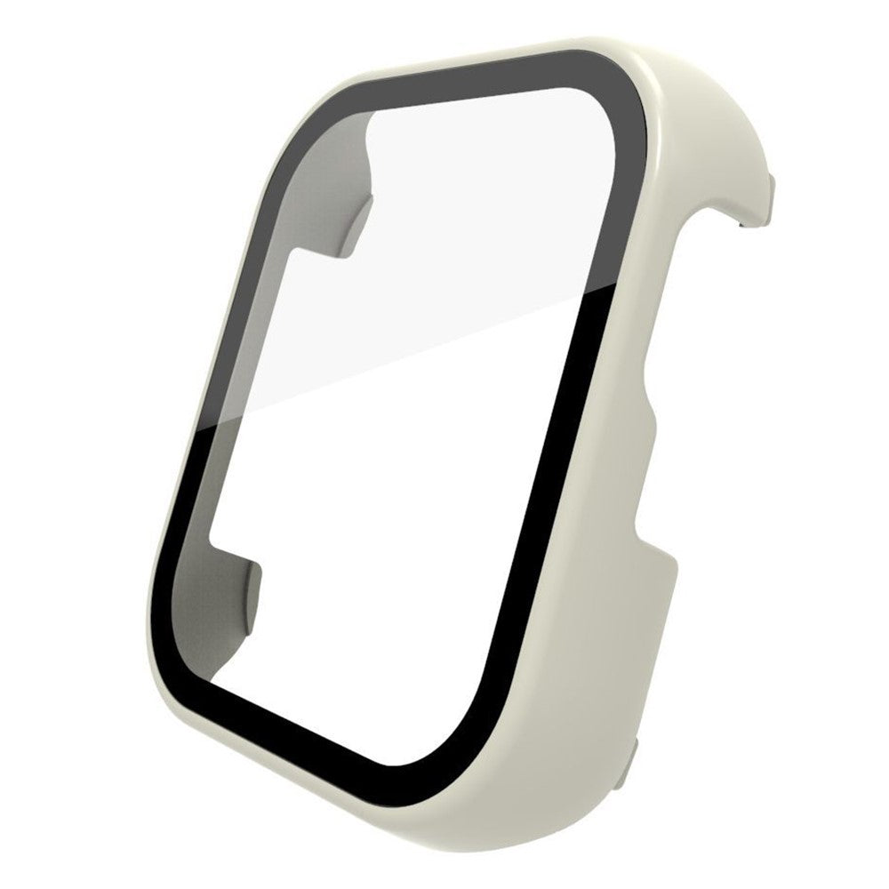 Super Fed Oppo Watch 3 Cover med Skærmbeskytter i Plastik og Hærdet Glas - Hvid#serie_5