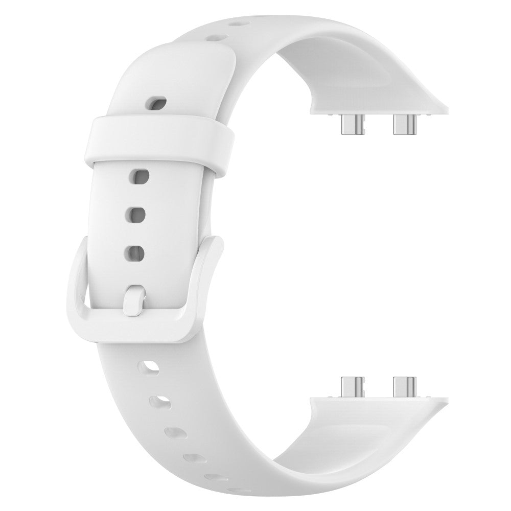 Mega fint Oppo Watch 3 Silikone Rem - Hvid#serie_3