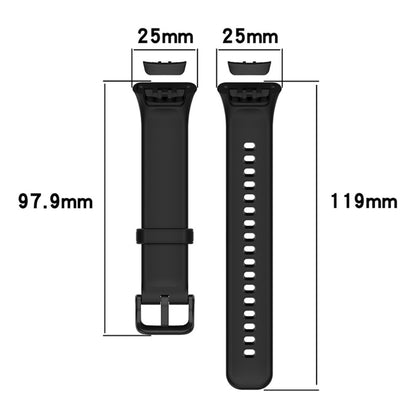 Meget cool Oppo Band 2 Plastik Rem - Blå#serie_7