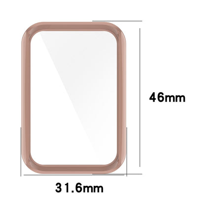 Vildt Godt Oppo Band 2 Cover med Skærmbeskytter i Plastik og Hærdet Glas - Sort#serie_2