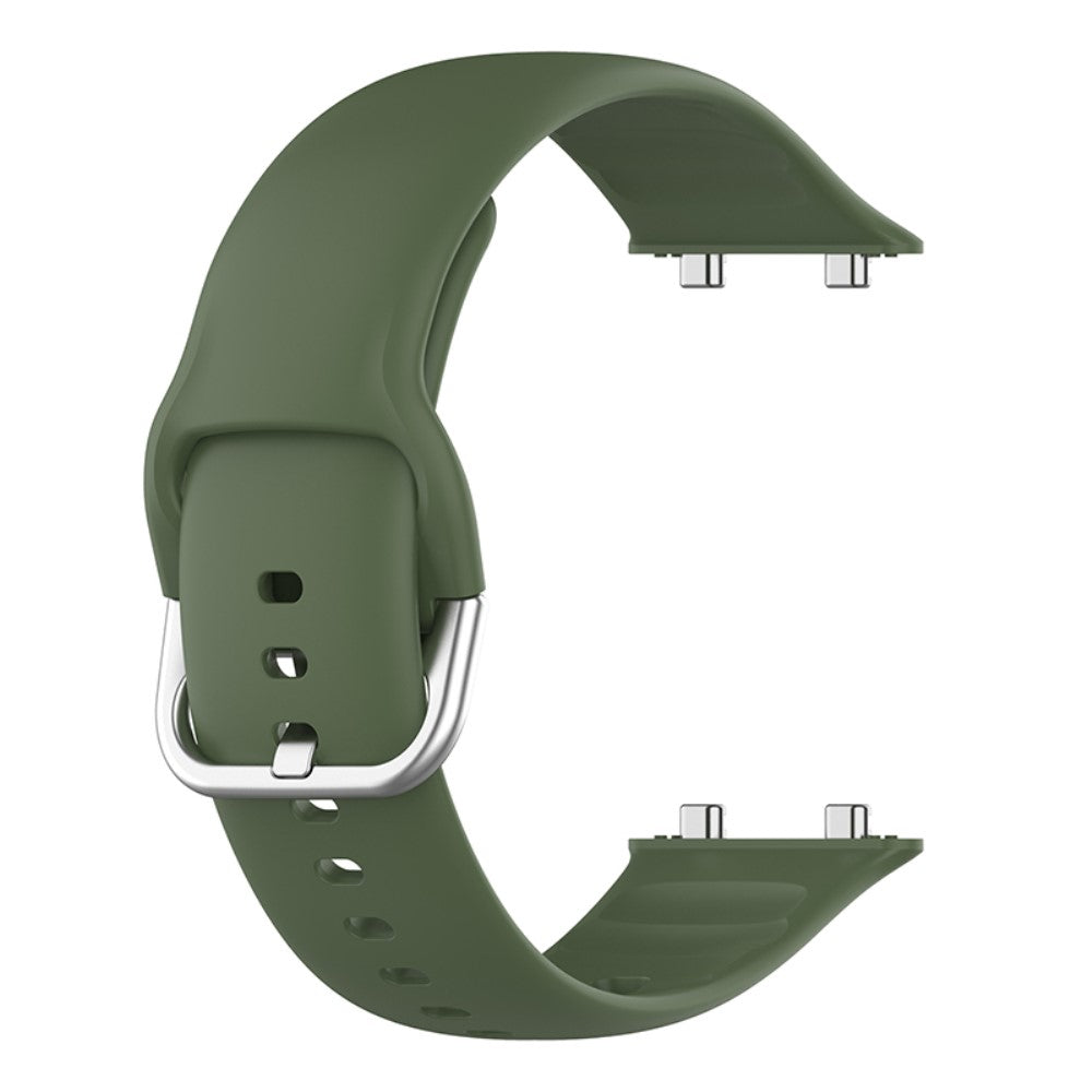Super holdbart Oppo Watch 2 (42mm) Silikone Rem - Grøn#serie_2