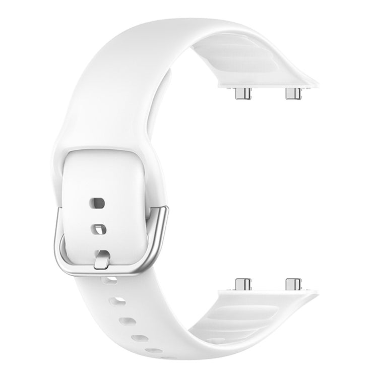 Super holdbart Oppo Watch 2 (42mm) Silikone Rem - Hvid#serie_3
