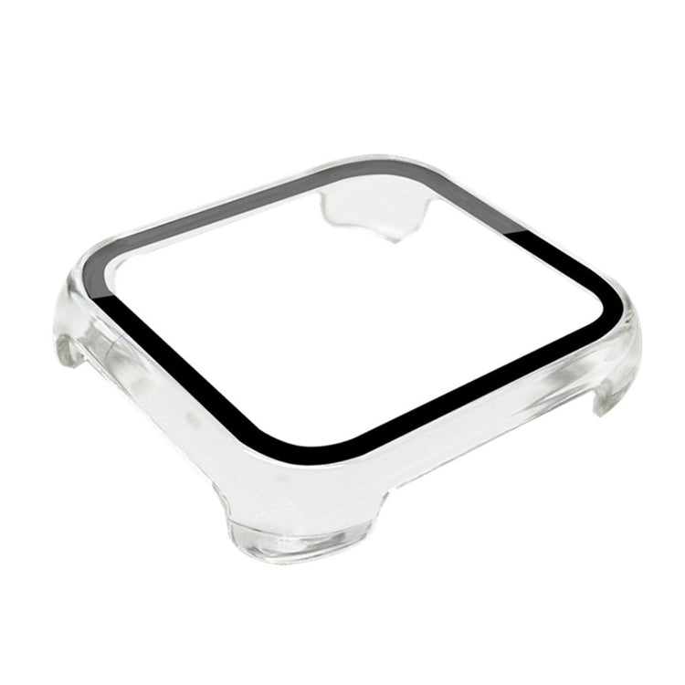 Fed Oppo Watch 2 (42mm) Cover med Skærmbeskytter i Plastik og Hærdet Glas - Gennemsigtig#serie_2