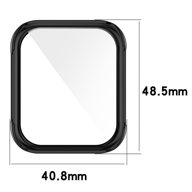 Rigtigt Fed Oppo Watch 2 (46mm) Cover med Skærmbeskytter i Plastik og Hærdet Glas - Grøn#serie_3