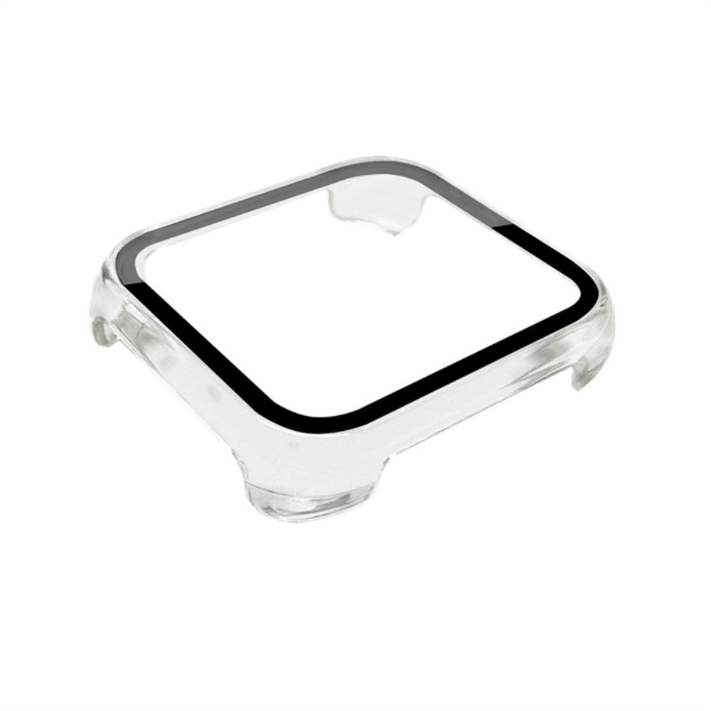 Vildt Fint Oppo Watch 2 (46mm) Cover med Skærmbeskytter i Plastik og Hærdet Glas - Gennemsigtig#serie_2