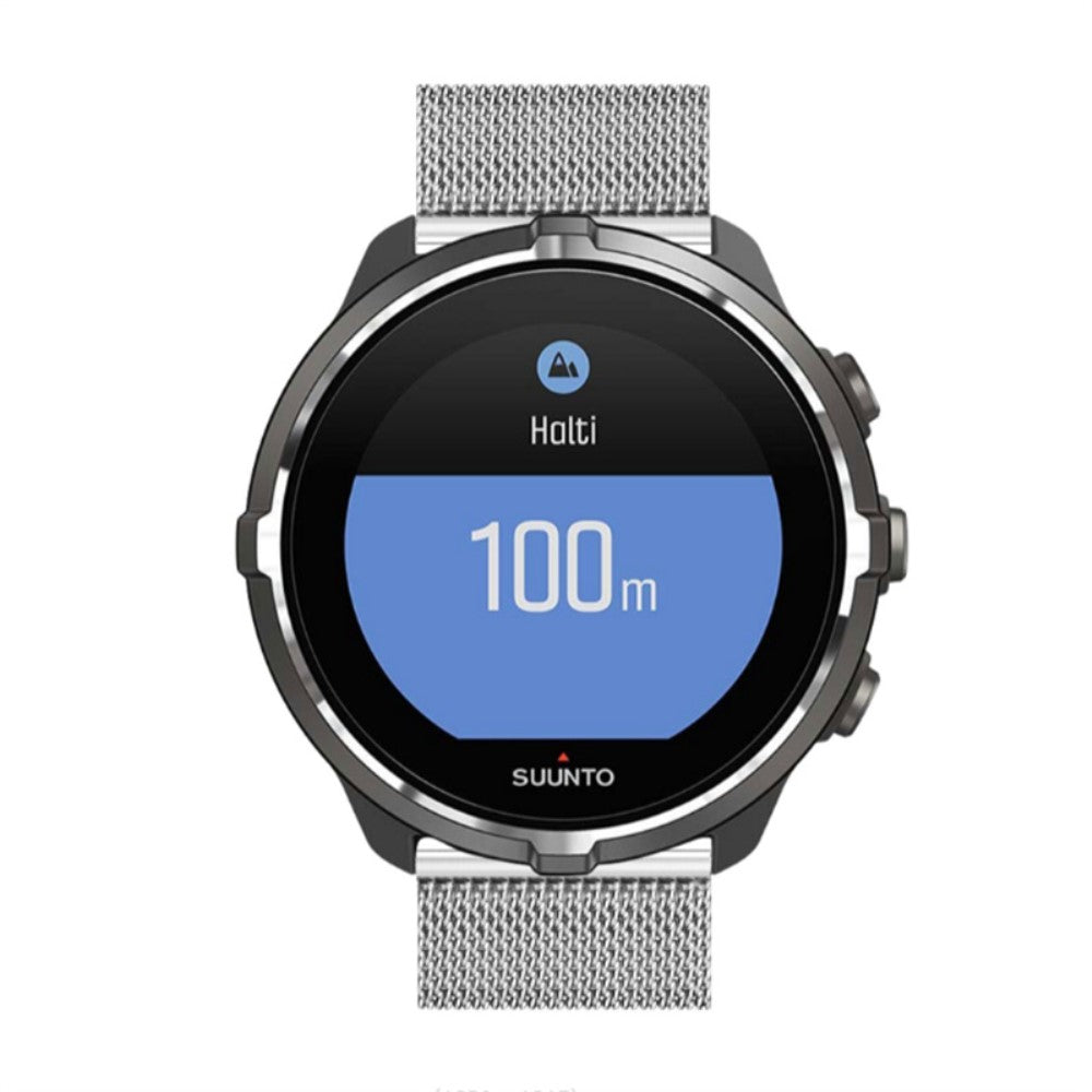 Helt vildt fantastisk Suunto 9 Metal Urrem - Sølv#serie_5