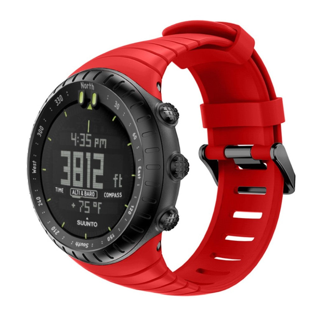 Alle tiders Suunto Core Silikone Rem - Rød#serie_4