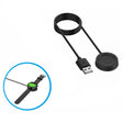 Plastik USB Ladestation passer til Amazfit GTR 42mm / Amazfit GTR 47mm