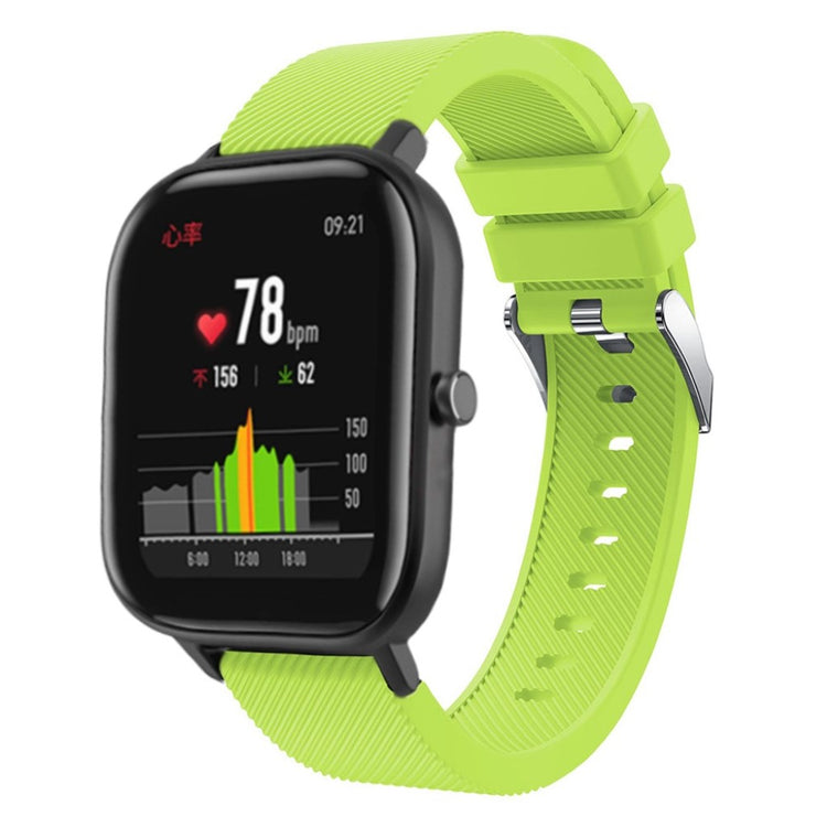 Super cool Amazfit Youth Silikone Rem - Grøn#serie_5