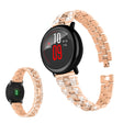 Mega Komfortabel Metal Og Rhinsten Rem passer til Amazfit Youth 1