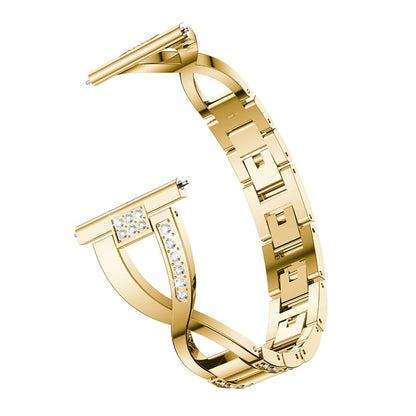 Vildt pænt Amazfit GTS Metal og Rhinsten Rem - Guld#serie_4