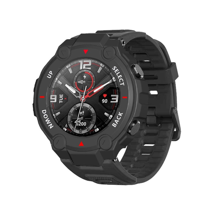 Amazfit T-Rex Kompakt Silikone Bumper  - Rød#serie_3