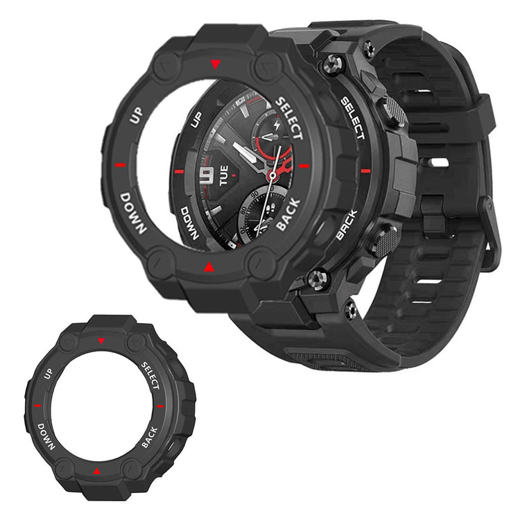 Amazfit T-Rex Kompakt Silikone Bumper  - Rød#serie_3