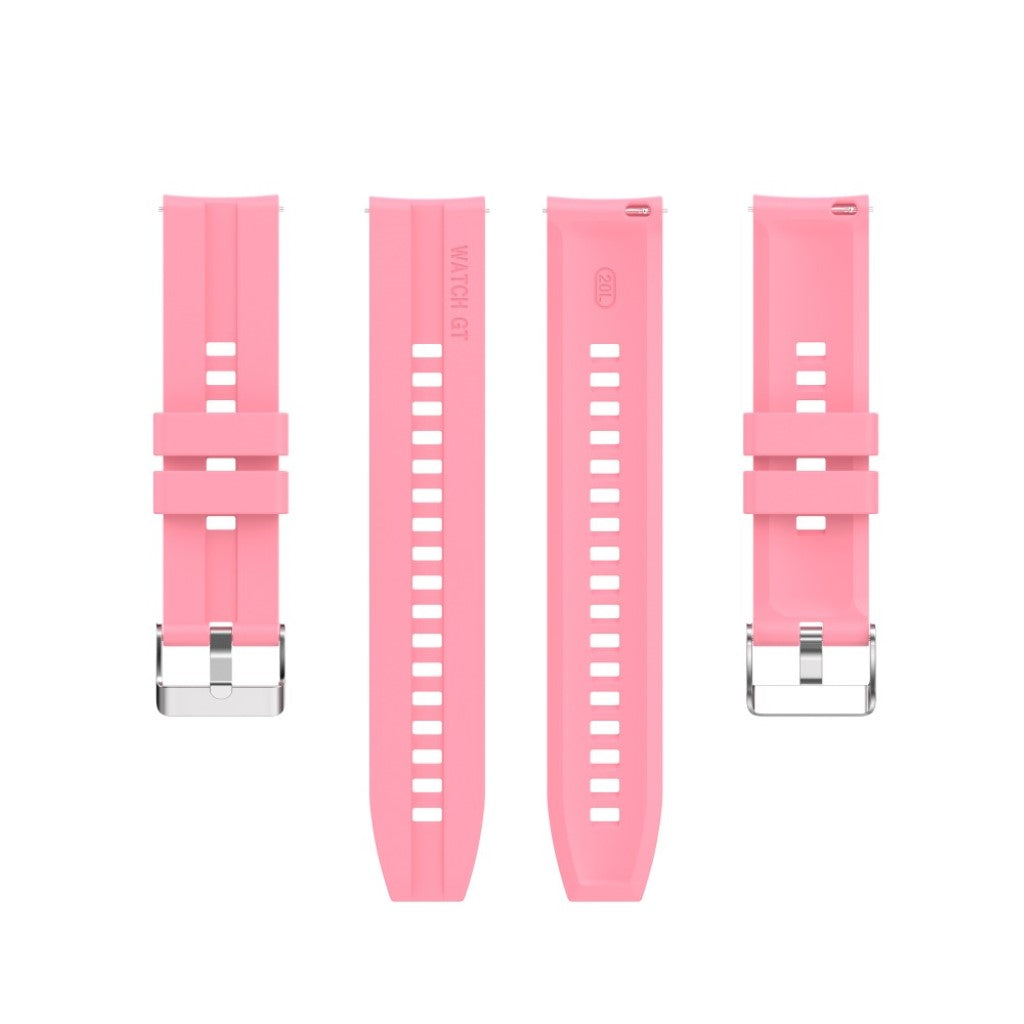 Vildt nydelig Universal Amazfit Silikone Rem - Pink#serie_5
