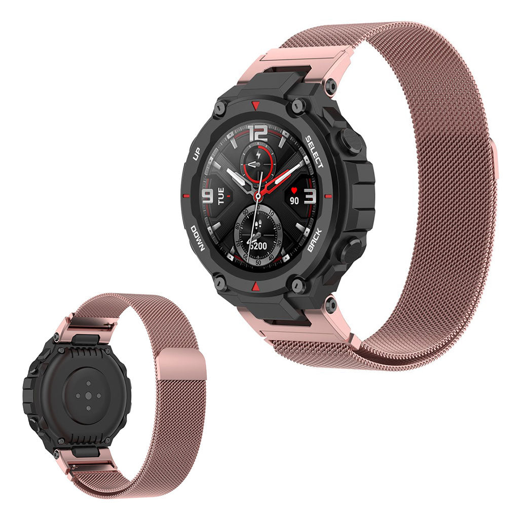 Vildt fantastisk Amazfit T-Rex Pro Metal Rem - Pink#serie_2