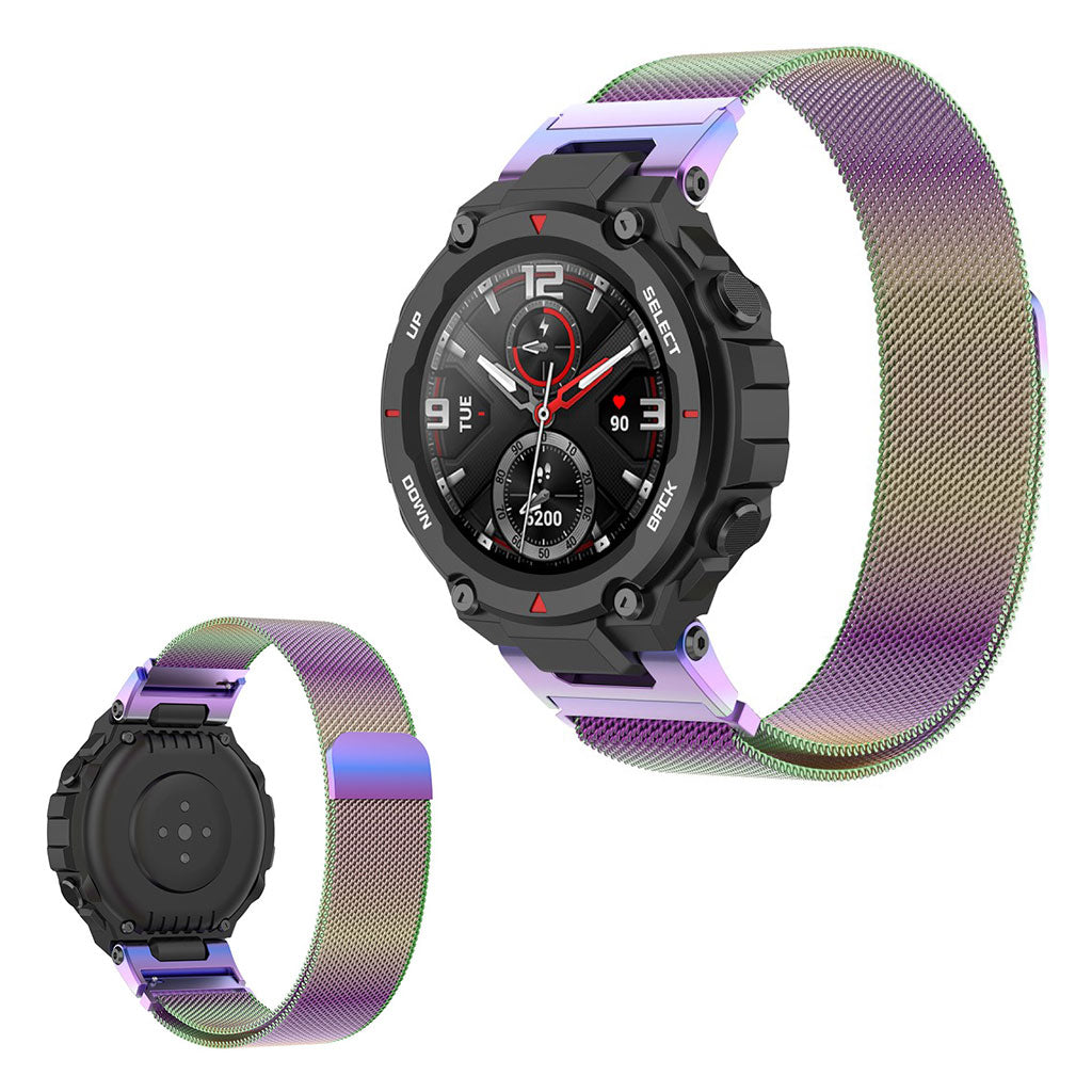 Vildt fantastisk Amazfit T-Rex Pro Metal Rem - Flerfarvet#serie_4