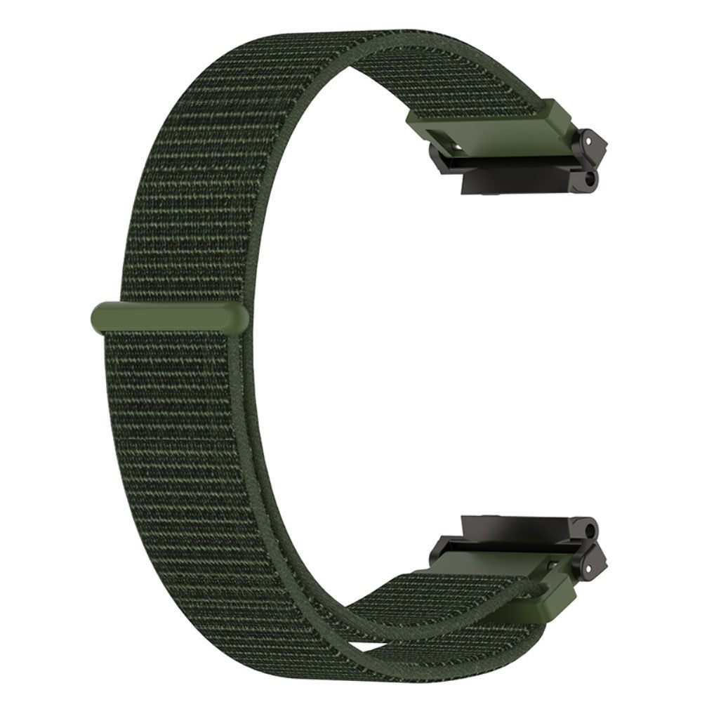 Meget flot Amazfit T-Rex 2 Nylon Rem - Grøn#serie_5