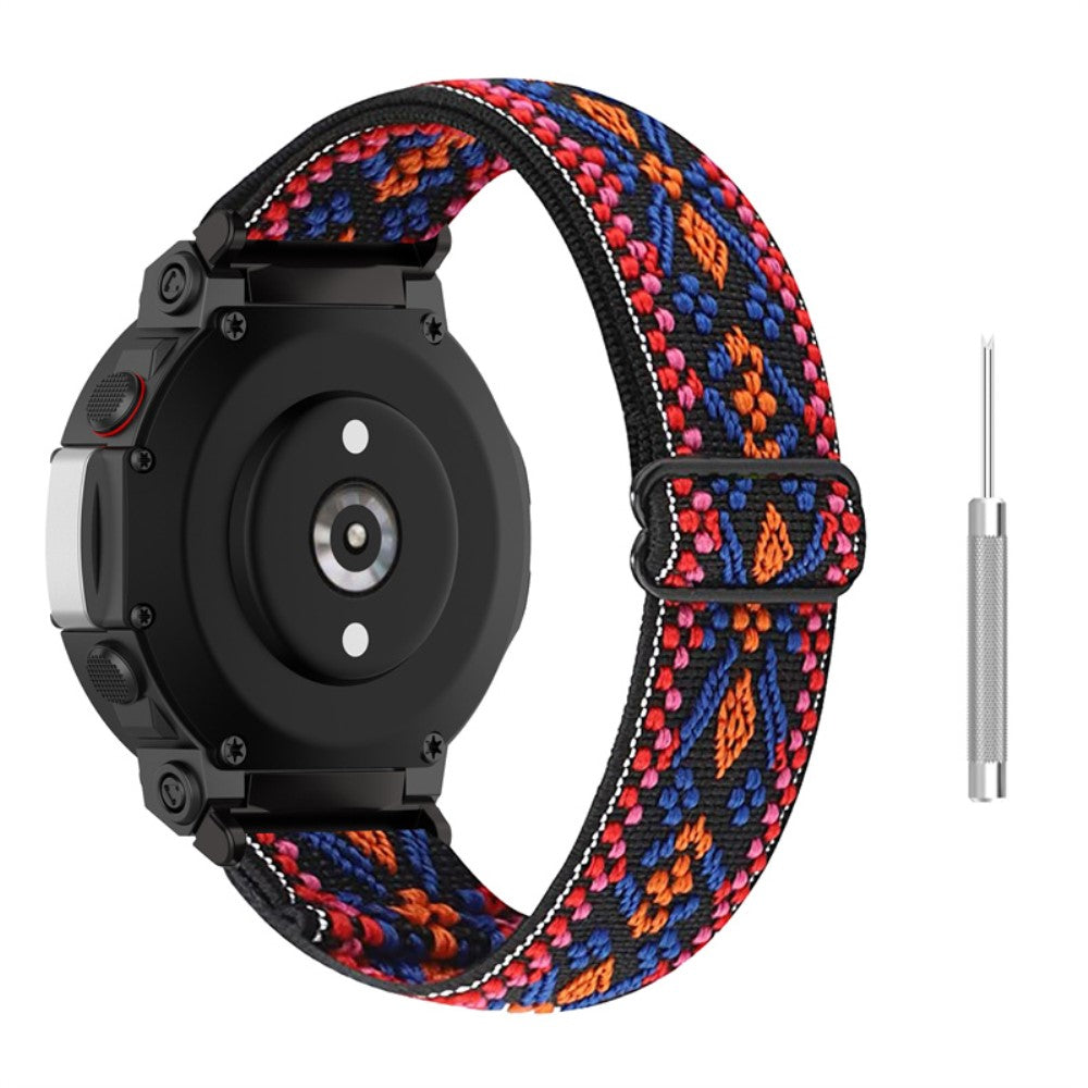 Rigtigt flot Amazfit T-Rex 2 Nylon Rem - Flerfarvet#serie_2