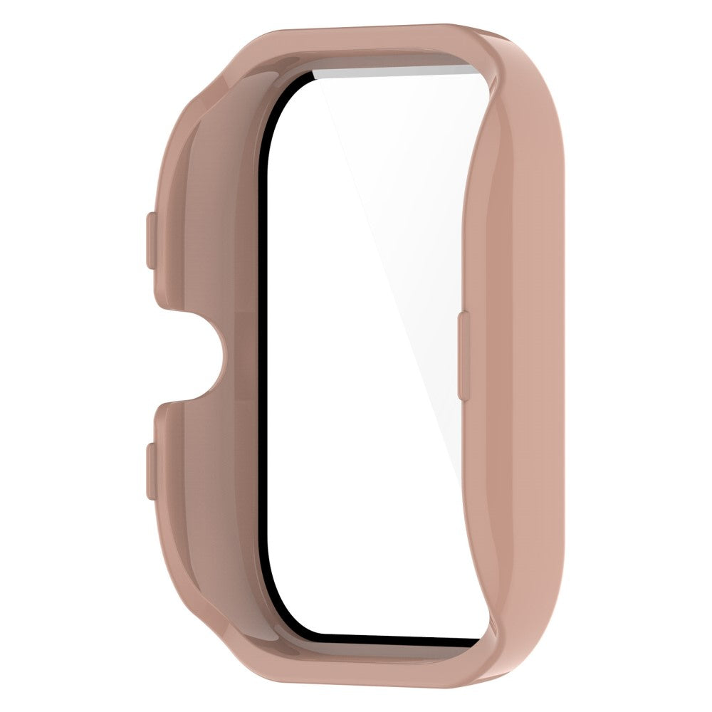 Mega Fint Amazfit GTS 4 Mini Cover med Skærmbeskytter i Plastik og Hærdet Glas - Pink#serie_6