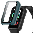 Meget Fint Cover med Skærmbeskytter i Plastik og Hærdet Glas passer til Amazfit Band 7
