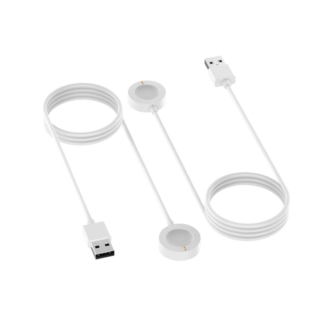 1m Universal Smartwatch USB Opladningskabel - Hvid#serie_2