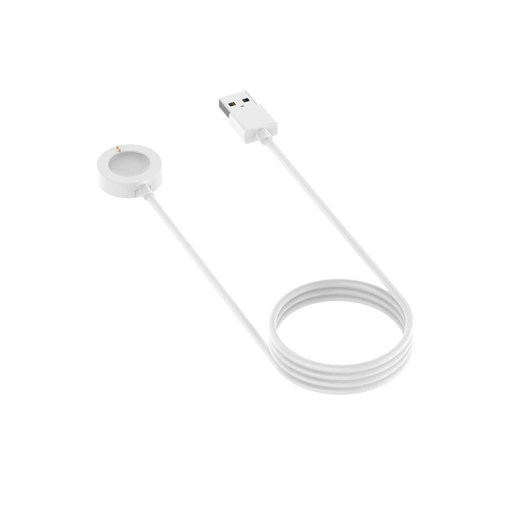 1m Universal Smartwatch USB Opladningskabel - Hvid#serie_2