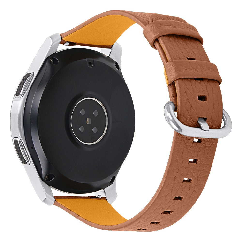 Helt vildt elegant Fossil Gen 5 Garrett HR Ægte læder Rem - Brun#serie_3
