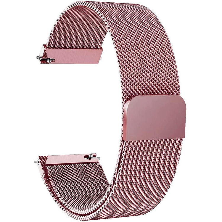 Mega slidstærk Universal Ticwatch Metal Rem - Pink#serie_5