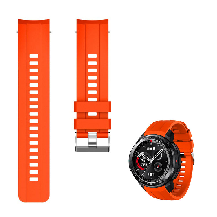 Helt vildt fed Honor Watch GS Pro Silikone Rem - Orange#serie_4