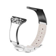 Fint Ægte Læder Og Rhinsten Universal Rem passer til Smartwatch