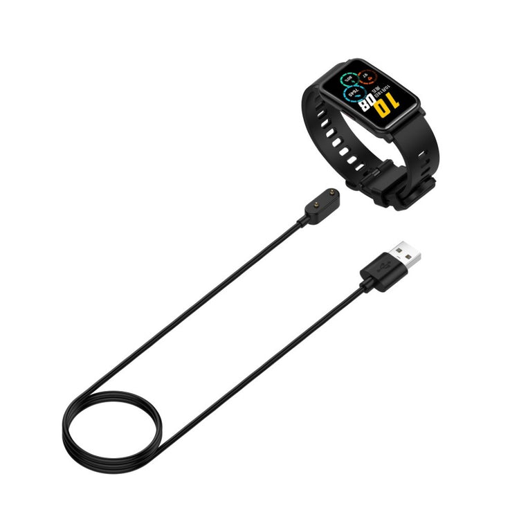 100cm Universal Smartwatch    USB Opladningskabel - Sort#serie_1