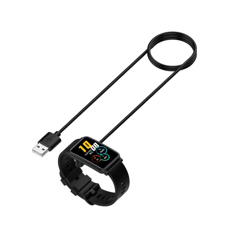 100cm Universal Smartwatch    USB Opladningskabel - Sort#serie_1