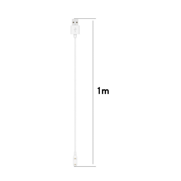 100cm Universal Smartwatch    USB Opladningskabel - Hvid#serie_2
