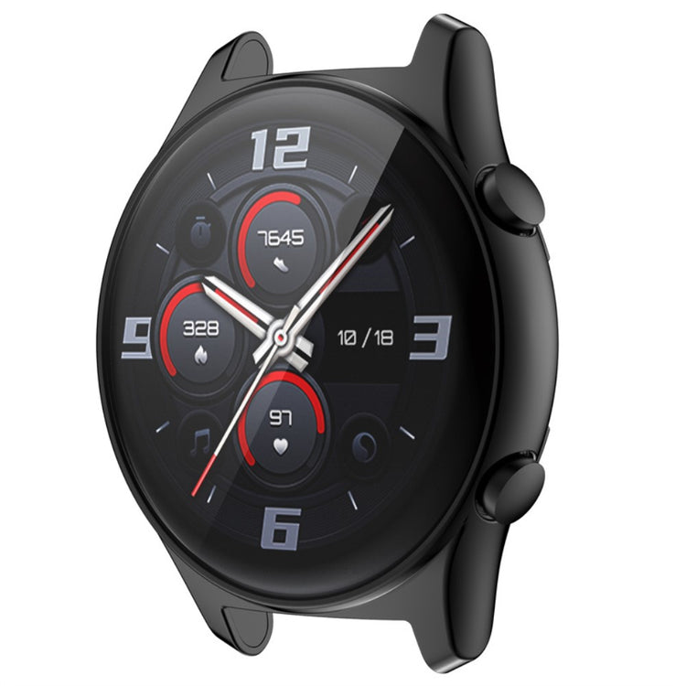 Honor Watch GS 3  Silikone Bumper  - Sort#serie_2