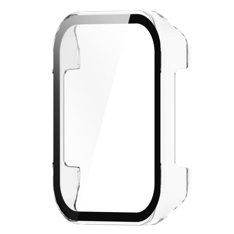 Meget Godt Realme Watch 3 Cover med Skærmbeskytter i Plastik og Hærdet Glas - Gennemsigtig#serie_4