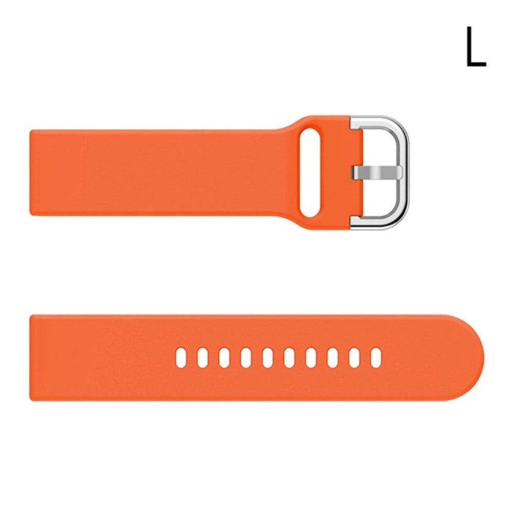 Helt vildt cool Haylou SmartWatch Silikone Rem - Størrelse: L - Orange#serie_2